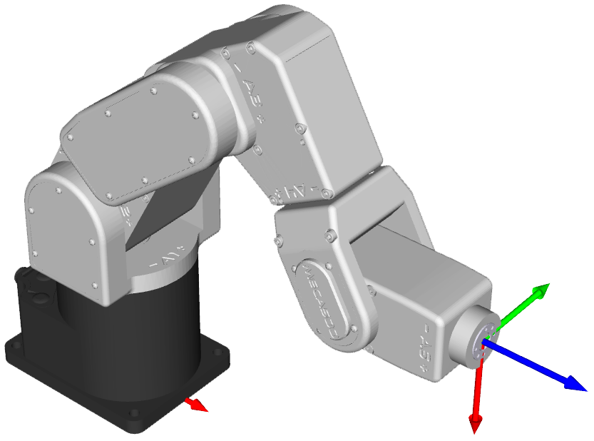 Robot position for a specific pose